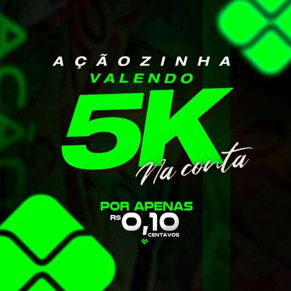 SORTEIO DE 5 MIL REIAS NO PIX